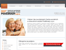 Tablet Screenshot of centrum-podebrady.info